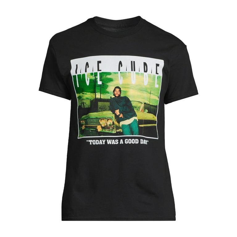 "Front view of Ice Cube graphic tee – Size L"
