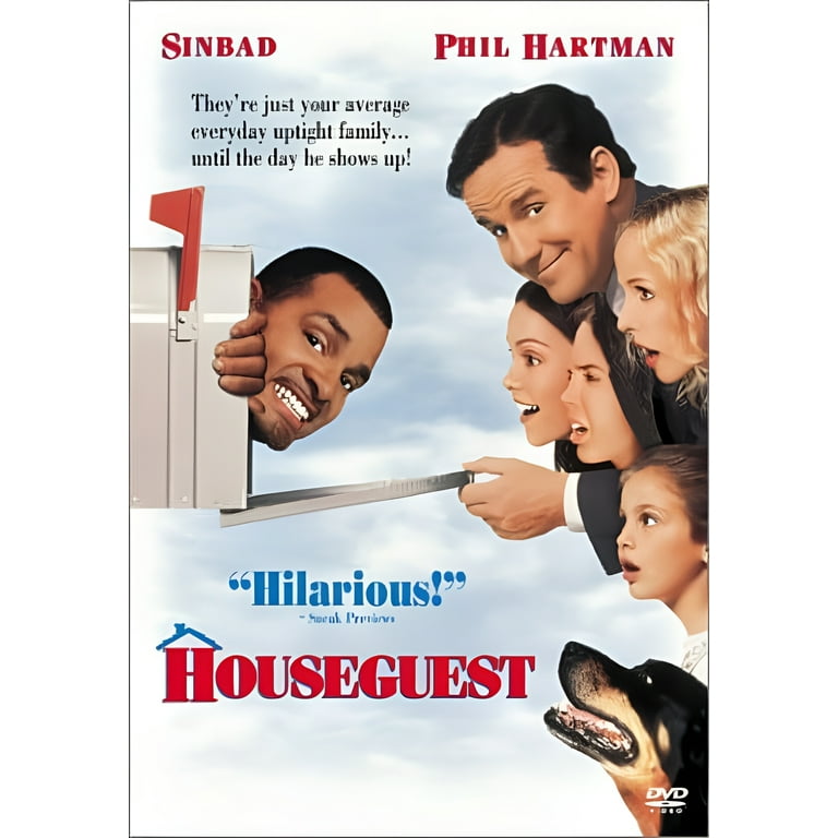Houseguest (DVD) – Sinbad & Phil Hartman Comedy | Mill Creek | Free Shipping
