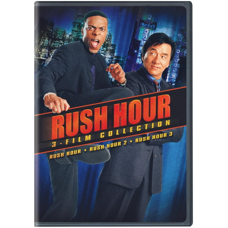 Rush Hour Trilogy (3-Film DVD Collection) – Jackie Chan & Chris Tucker Action-Comedy Box Set | Free Shipping