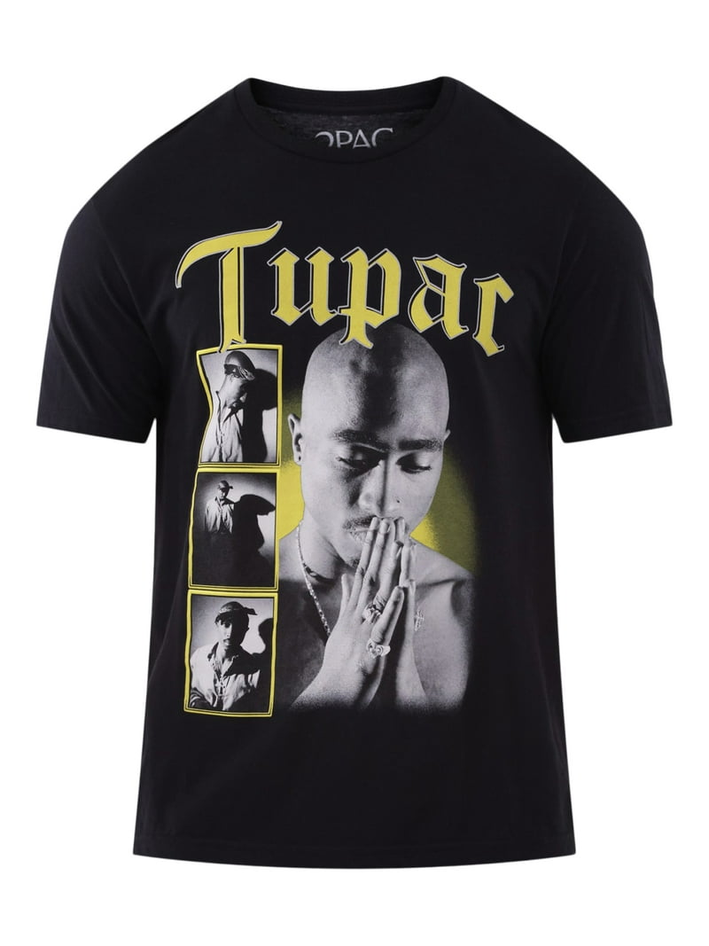 Tupac Gold Profile Graphic Tee – Men’s & Big Men’s (S–3XL) | Free Shipping