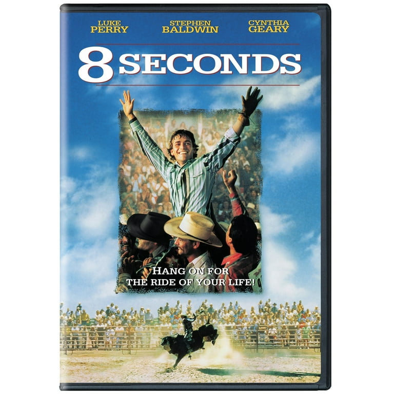 8 Seconds (DVD) – Luke Perry Bull‑Riding Biographical Drama | Free Shipping