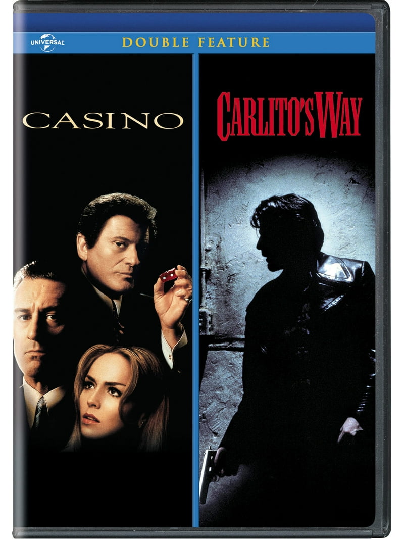 Casino / Carlito’s Way Double Feature (DVD) – Robert De Niro & Al Pacino Crime Drama | Free Shipping