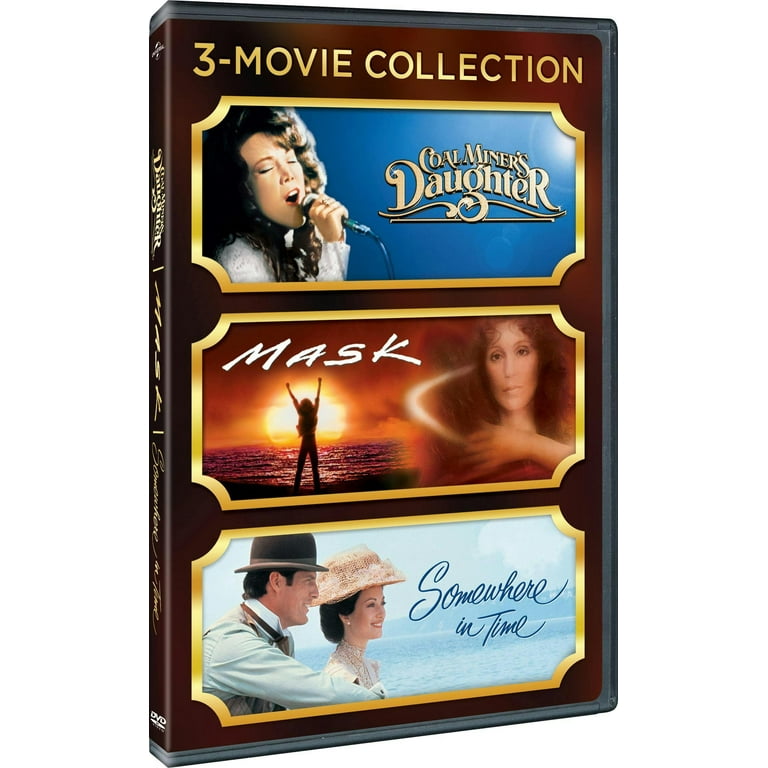 Coal Miner’s Daughter + Mask + Somewhere in Time DVD Set – Free Shipping