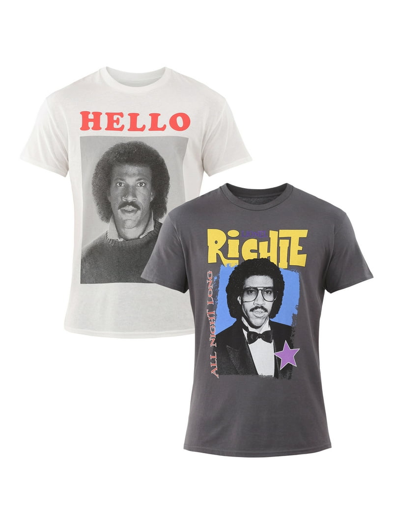 Lionel Richie Graphic Tee 2-Pack – Men’s & Big Men’s (S–3XL) | Free Shipping