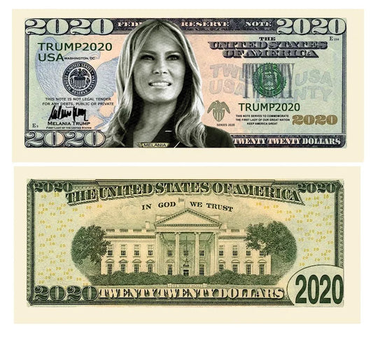 Melania Trump 2020 Novelty Money